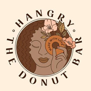 “We are Ed and Erica McClain! We are the owners and Damn Good Bakers of Hangry The Donut Bar. Hangry The Donut Bar (Hangry for short) is a combination of butter, sugar, love, sometimes the occasional “losing of our sanity”, and prayers! It is our hopes and dreams to be able to serve you unique, quality, homemade beauties that will make you say “damn that’s good”. We make all our donuts from scratch, with our most important ingredient being “LOVE”. We hope to be able to spread the love and have you try our amazing hand-cut donuts!”